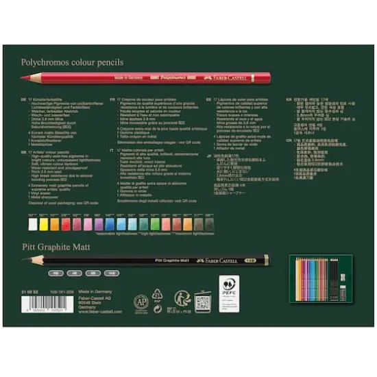 Faber-Castell Polychromos & Graphite Matte Gift Set {5}
