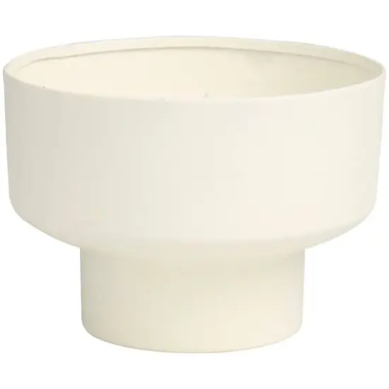 White Wax Cozy Cashmere Scented Candle with Elevated Matte White Container {6}