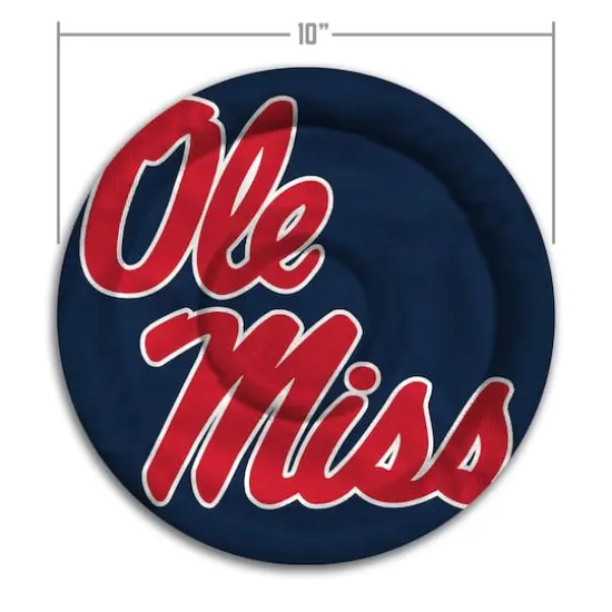 NCAA Flimzee Bean-Bag Flying Disc Mississippi Rebels {6}