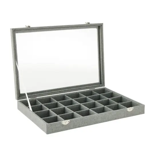 Gray Jewelry Tray with Lid By Bead Landing&trade; {1}