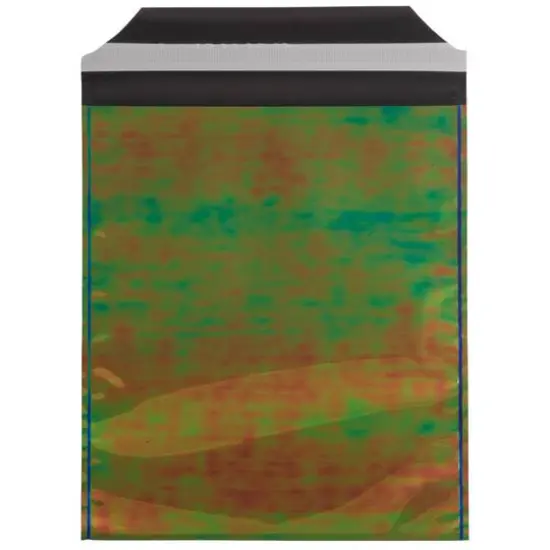 JAM Paper 6.25" x 7.875" Open End Foil Envelopes with Self Adhesive Closure, 25ct. Rainbow Metallic {1}