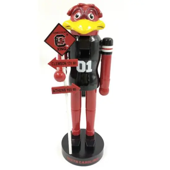 Santa's Workshop 12" University of South Carolina Rivalry Nutcracker {1}