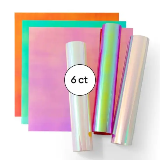 Cricut&reg; Holographic Iron-On Sampler, Ultimate {1}