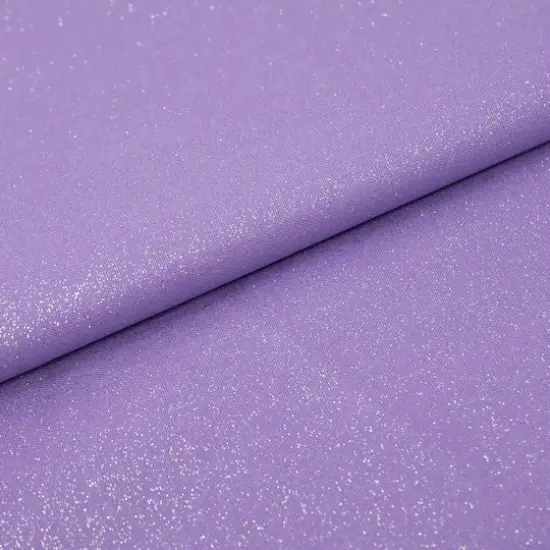 SINGER Solid Glitter Cotton Fabric Lavender {3}