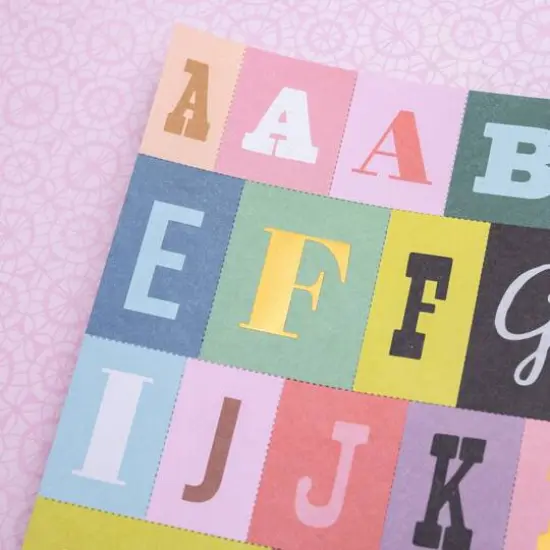 American Crafts&trade; Maggie Holmes Market Square 12" x 12" Cardstock, 5 Sheets {6}