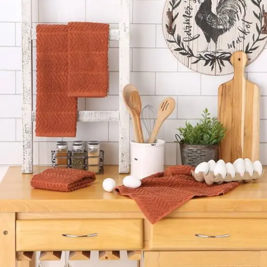 Chevron Luxury Barmops, 4ct. Spice {5}