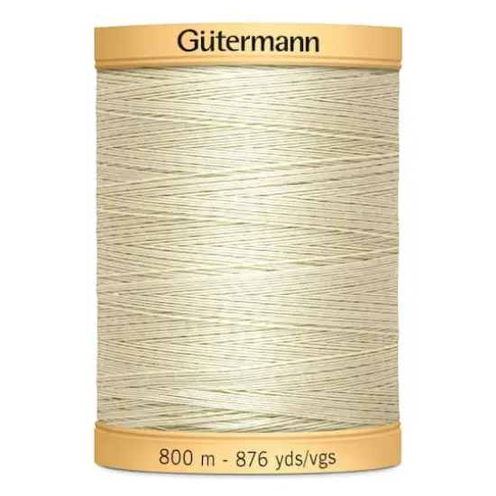 G&uuml;termann Natural Cotton Thread Cream {1}