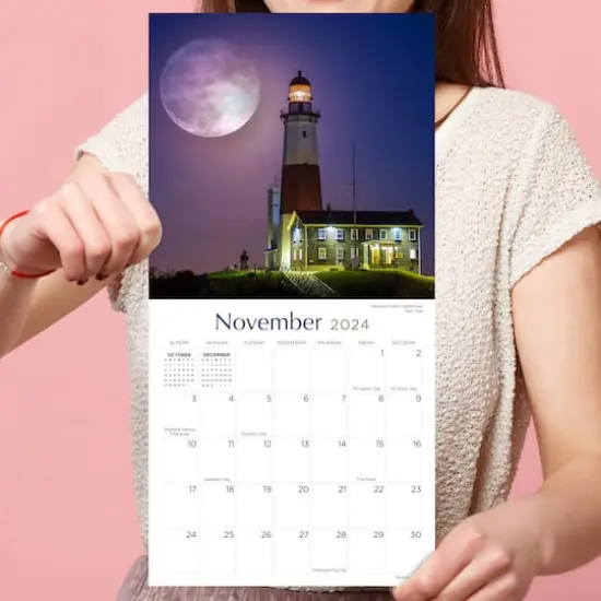 TF Publishing 2024 Lighthouses Mini Calendar {6}