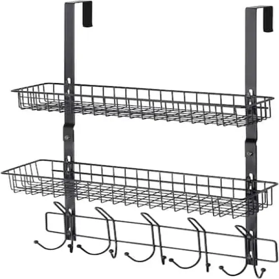 NEX&trade; Over the Door Basket Hook Organizer {1}