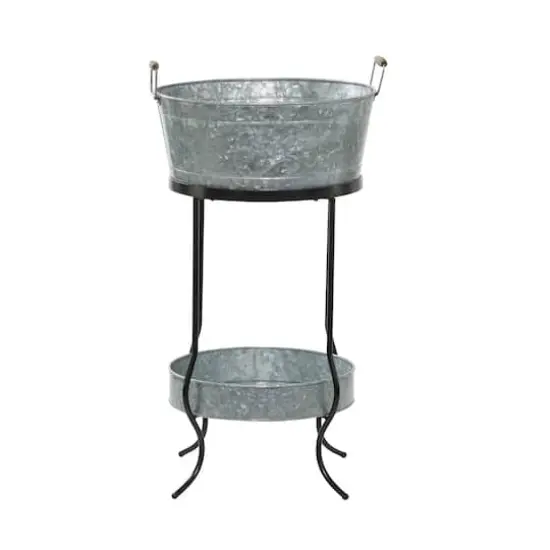 34" Metal Contemporary Wine Bucket {3}