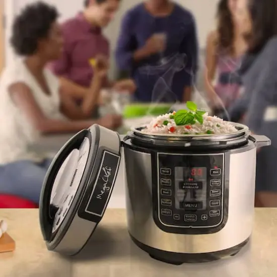 Megachef 6qt. Digital Pressure Cooker With 14 Pre-set Multi Function Features {5}