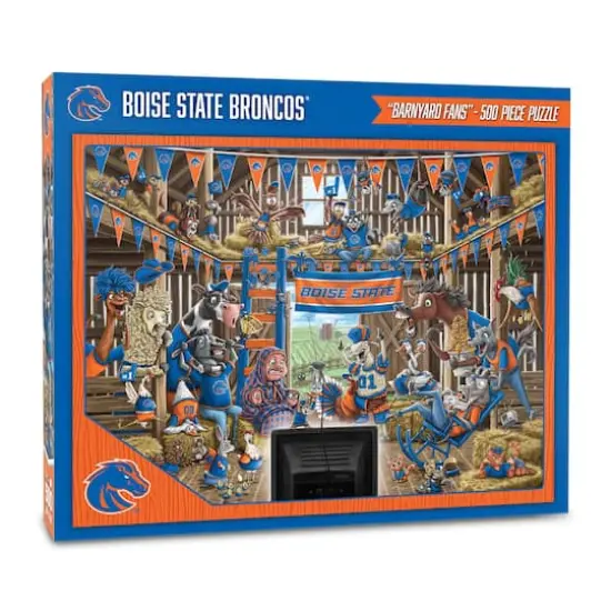 College Barnyard Fans 500 Piece Puzzle Boise State Broncos {1}