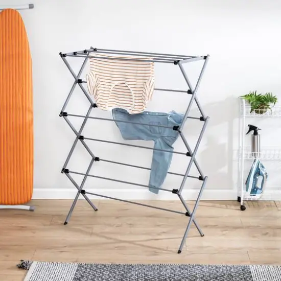 Honey Can Do Oversize Collapsible Clothes Drying Rack {4}