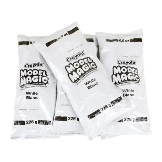 Crayola Model Magic Assorted 2lb. Bucket White {1}