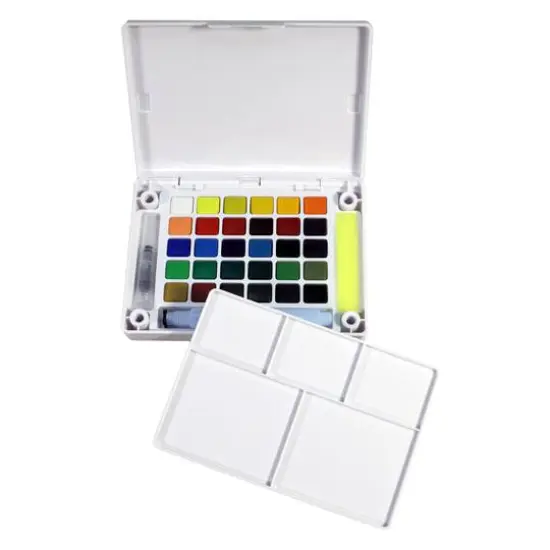 Koi&reg; Water Colors&trade; 30 Color Pocket Field Sketch Box {4}