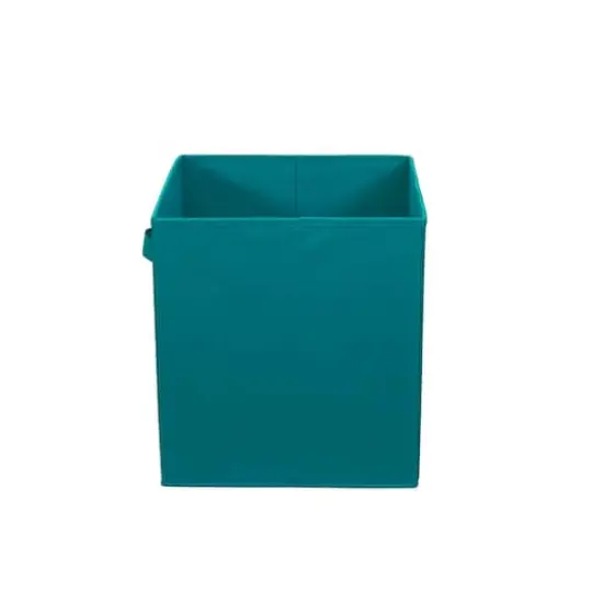 2 Pack Household Essentials 13" Fabric Storage Bins Aqua {7}