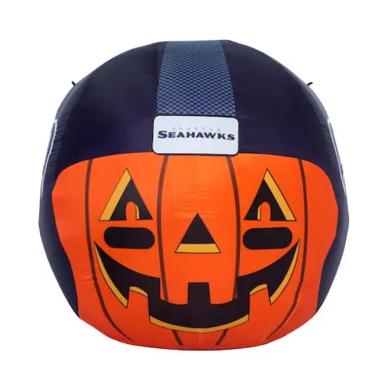 Sporticulture 4ft. Inflatable NFL Team Pride Jack-O' Helmet Seattle Seahawks {4}