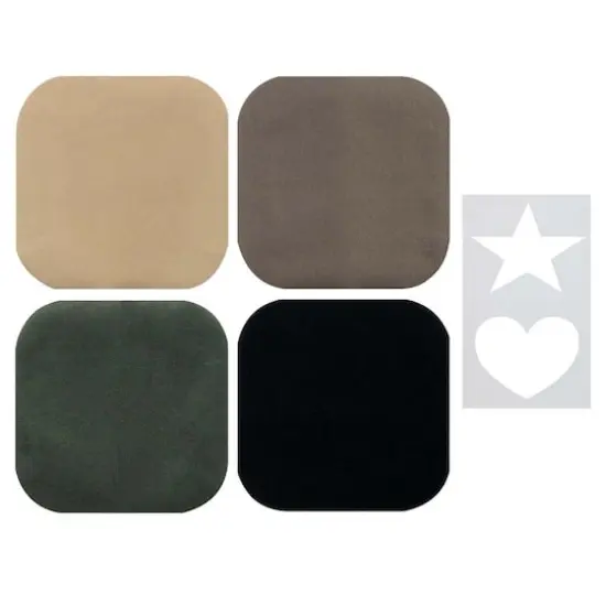 SINGER&reg; Dark Iron-on Twill Patches {3}