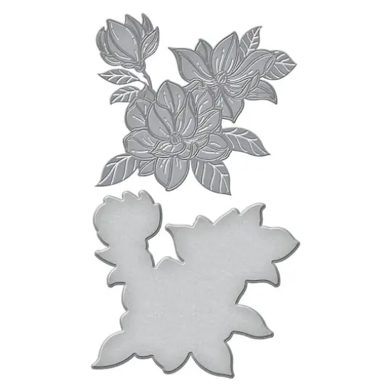 Spellbinders&reg; Yana Smakula Magnolia Blooms Etched Dies {1}
