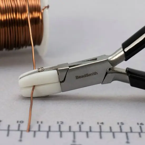 The Beadsmith&reg; Double Nylon Jaw Flat Nose Pliers {7}