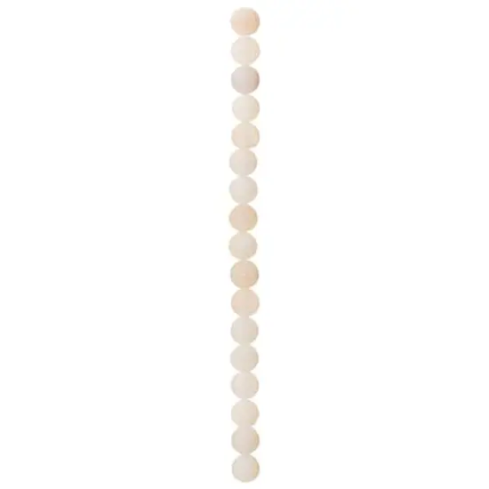 Matte White Crackle Agate Round Beads, 10mm by Bead Landing&trade; {4}