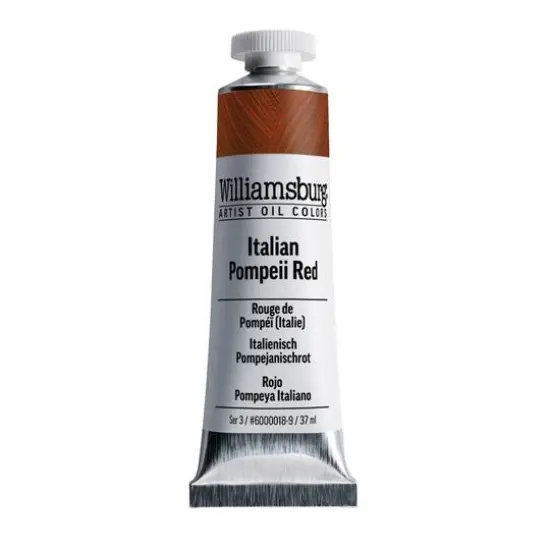 Williamsburg® Artist Oil Colors, 37mL Italian Pompeii Red {1}