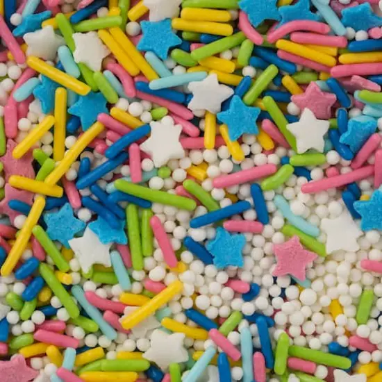 PME Cake Sweet Street&reg; 7.3oz. Sprinkle Mix Star Bright {1}