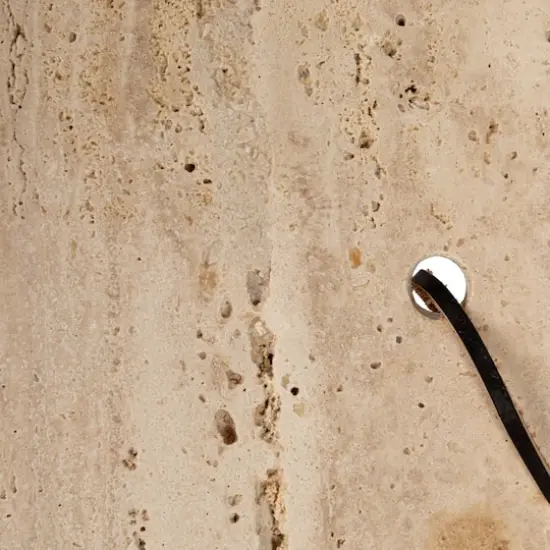 Hello Honey&reg; 12" Travertine Cutting Board with Leather Tie {9}