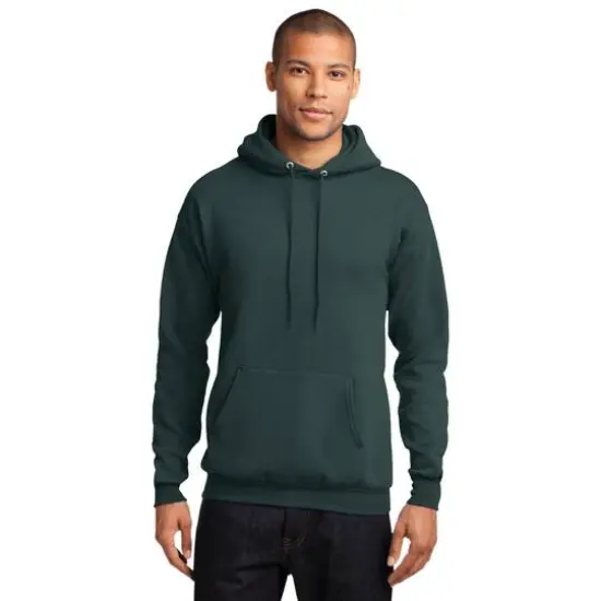 Port & Company&reg; Darks Core Fleece Pullover Hooded Sweatshirt Dark Green {4}