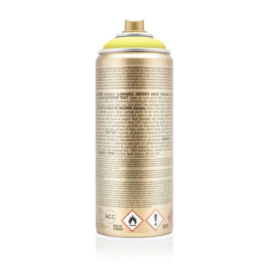 Montana&trade; Gold Acrylic Professional Spray Paint G1100 Butta {7}
