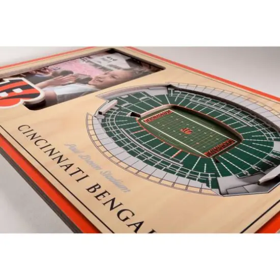 NFL 3D StadiumViews Picture Frame Cincinnati Bengals {5}