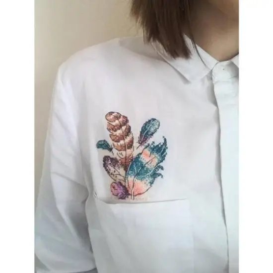 MP Studia Feathers Cross Stitch Kit {8}