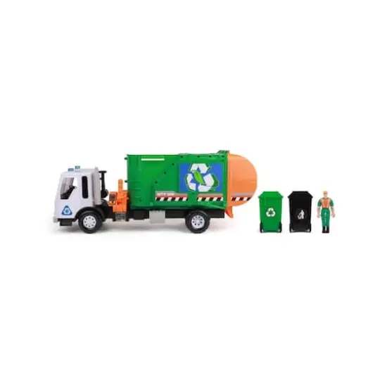 Funrise Mighty Fleet Titans Go Green Garbage Truck {4}