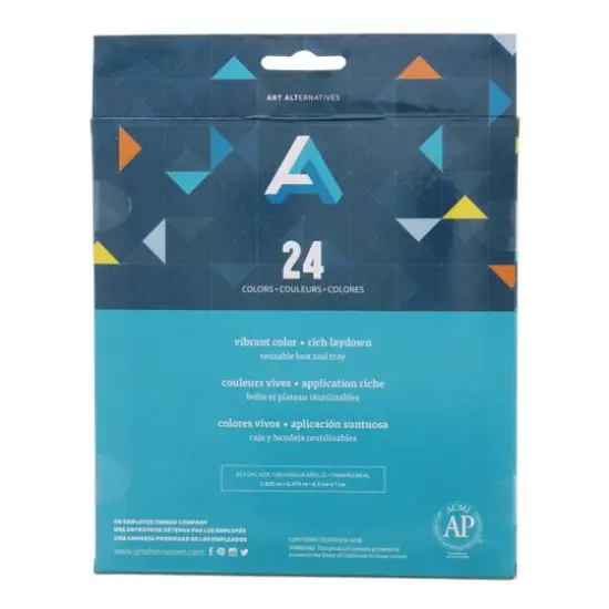 Art Alternatives Artist's 24 Color Soft Pastel Set {3}