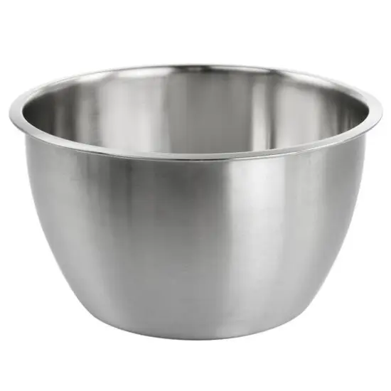 Martha Stewart Everyday 3qt. Stainless Steel Mixing Bowl with Plastic Lid {4}