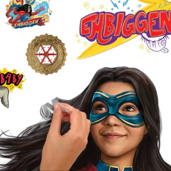 RoomMates Ms. Marvel Giant Wall Decals {6}