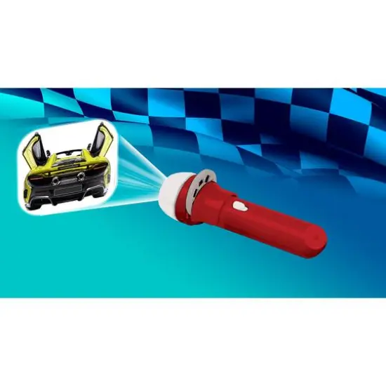 Brainstorm Toys Super Cars Flashlight & Projector With 24 Car Images {4}