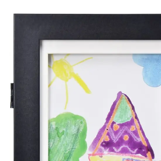 9" x 12" Kids Art Frame with Storage by Studio D&eacute;cor&reg; Black {5}