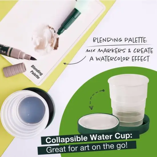 Faber-Castell&reg; Wet Mediums Art & Graphic Try It Box Set {9}