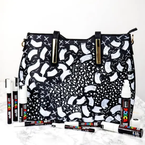 Uni Posca PC-17K Extra Broad Paint Marker White {5}