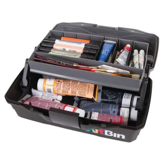 ArtBin 1 Tray Sketch Box, Black {3}
