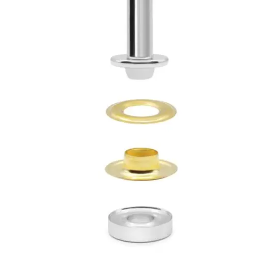 Dritz&reg; Gold 3∕8" Grommets & Tools, 72 Sets {6}