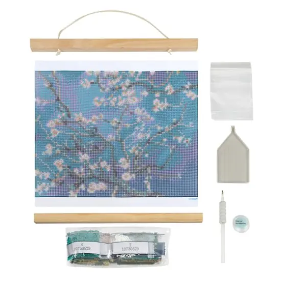Almond Blossom with Frame Diamond Art Kit by Make Market&reg; {3}