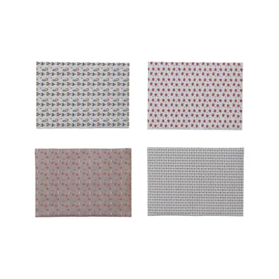 Hello Honey&reg; 28" Wrapping Paper Sheets with Holiday Ornament Patterns, 12ct. {1}