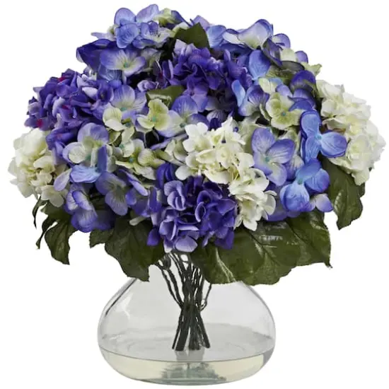 Hydrangea with Large Vase {1}