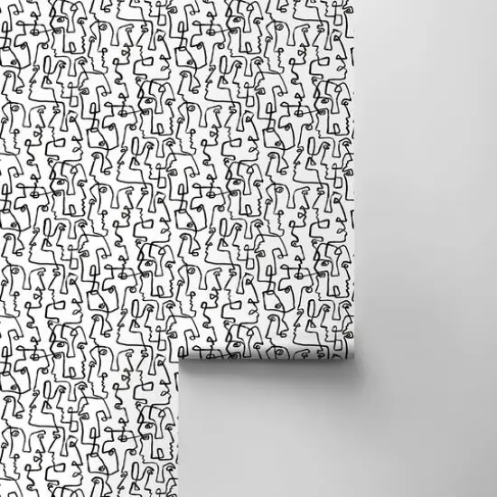 Surface Style Gestures Peel & Stick Wallpaper Ink {11}