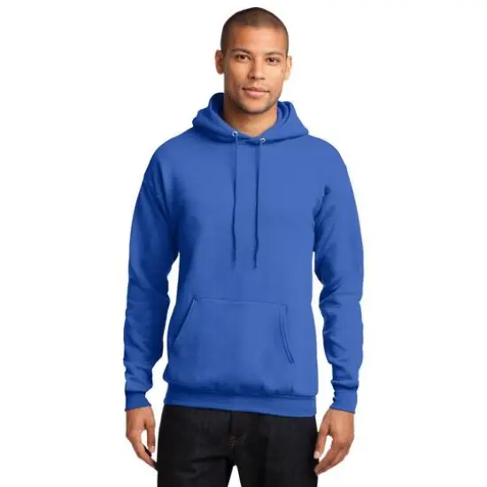 Port & Company&reg; Brights Core Fleece Pullover Hooded Sweatshirt Royal {4}