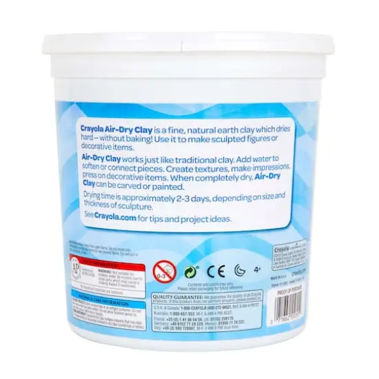 Crayola White Air Dry Clay, 5lb. {4}
