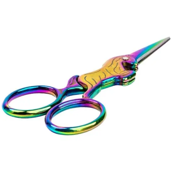 SINGER&reg; 4" Spectrum Forged Unicorn Embroidery Scissors {5}