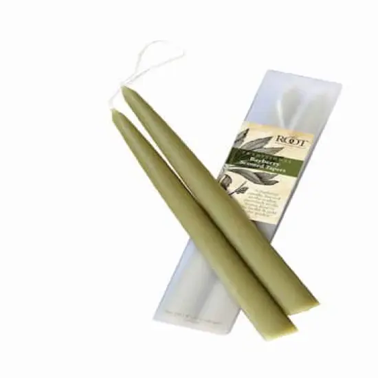 Root Candles 9" Bayberry Dipped Taper Dinner Candles, 2ct. {1}